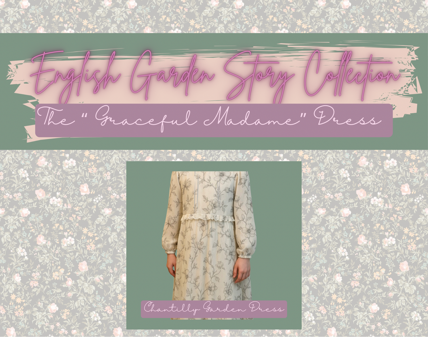 Girls “Graceful Madame” Dress