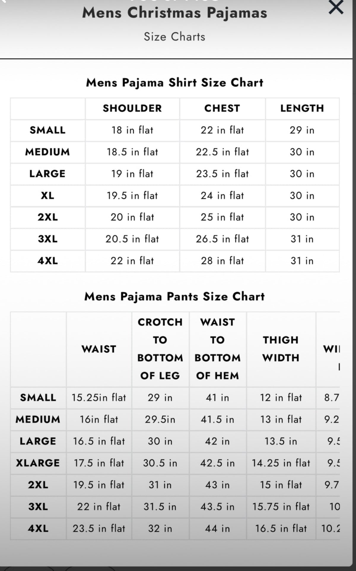Mens Christmas Pajamas