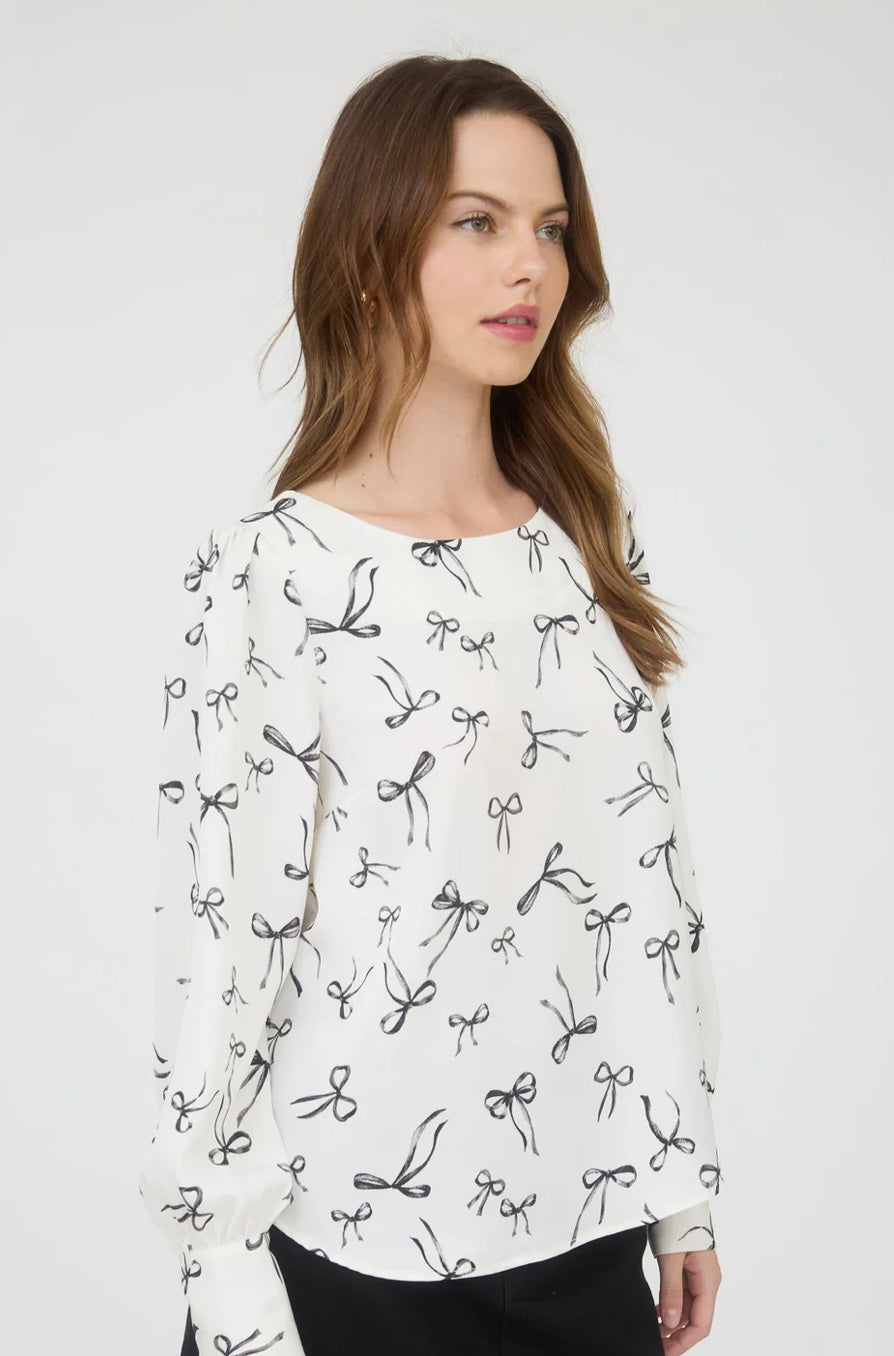 Delighted with Bows Top