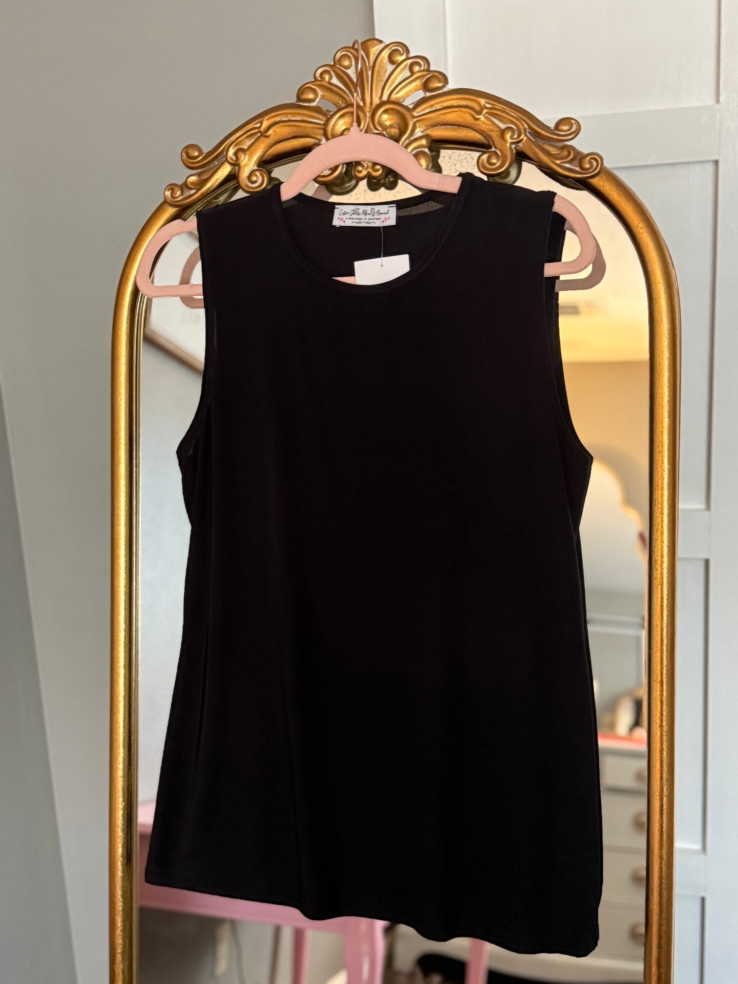 Girls Sleeveless Undershirt Full Length
