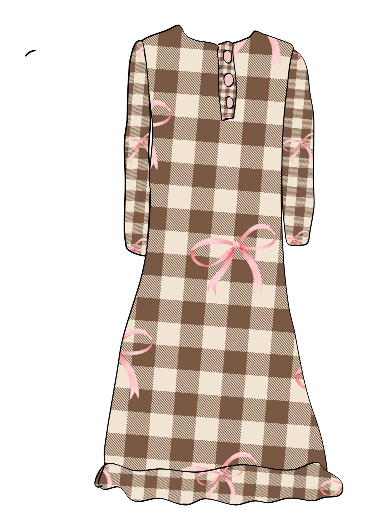Girls Fall Nightgowns