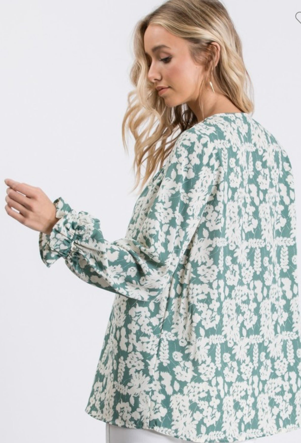 Lavendar Blooms Top