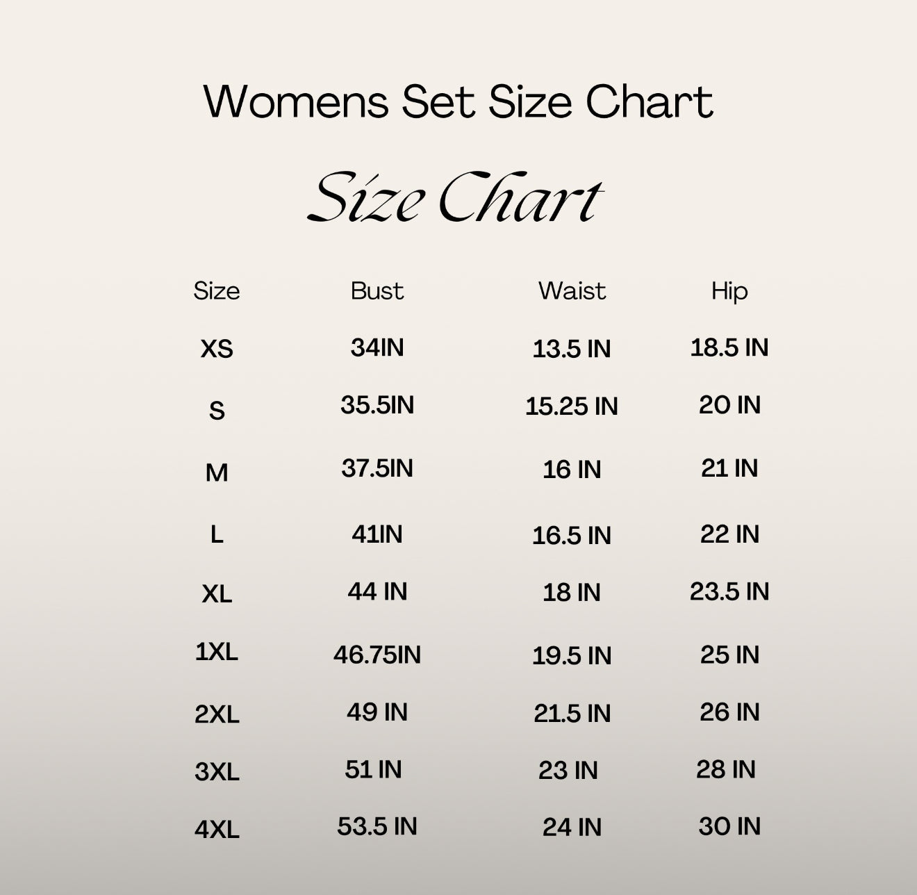 Womens Sleep Set - 31in