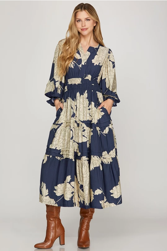 Poppies of Autumn Dress