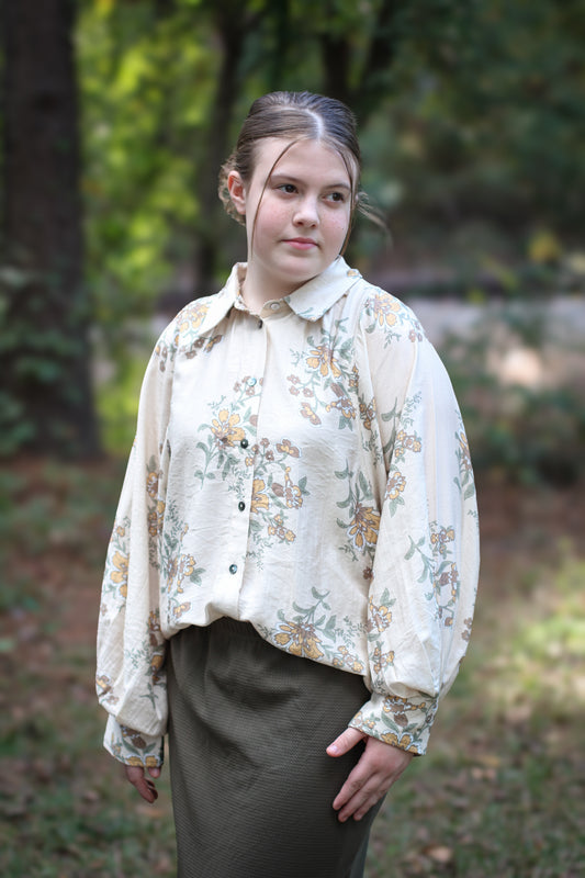 Florals of Autumn Top
