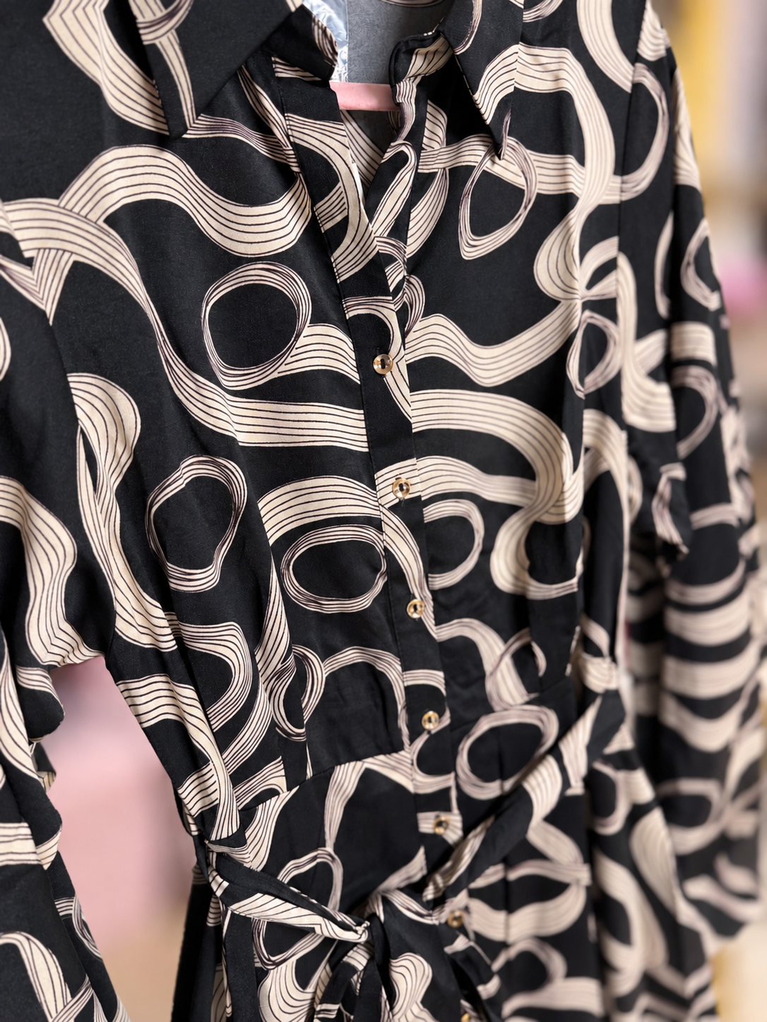 The Midnight Ribbons Dress