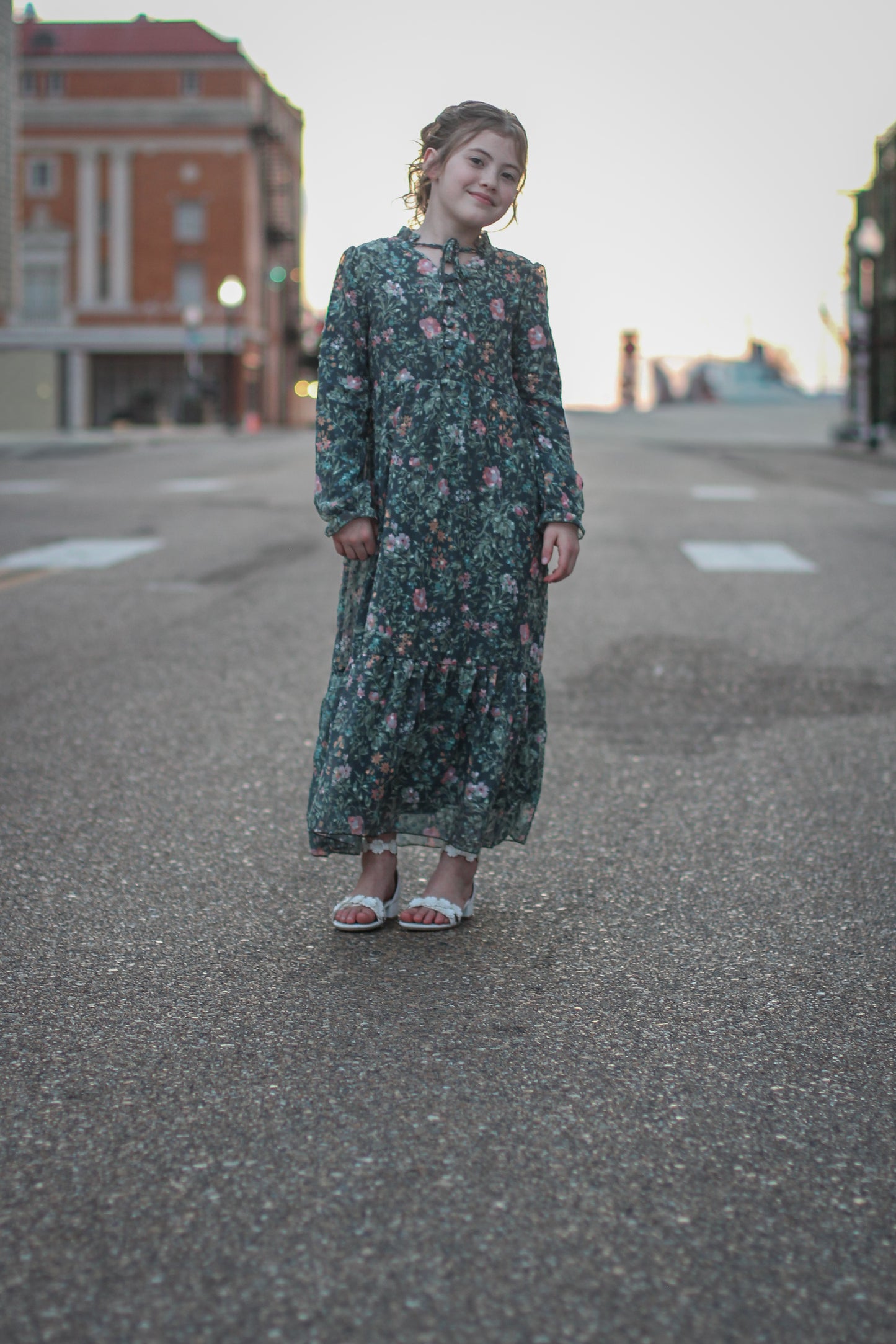 Girls “Laurel Garden” Dress