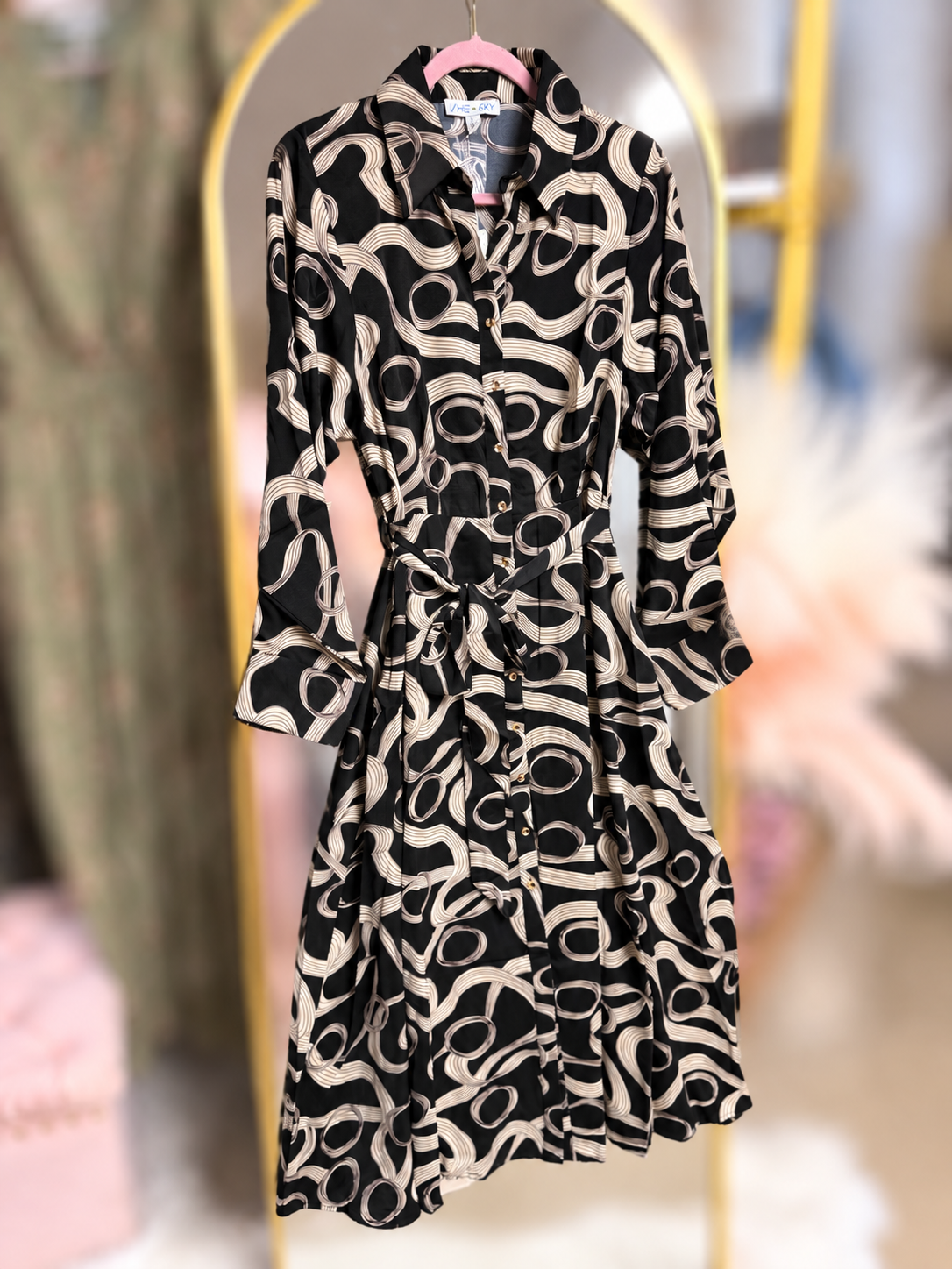 The Midnight Ribbons Dress