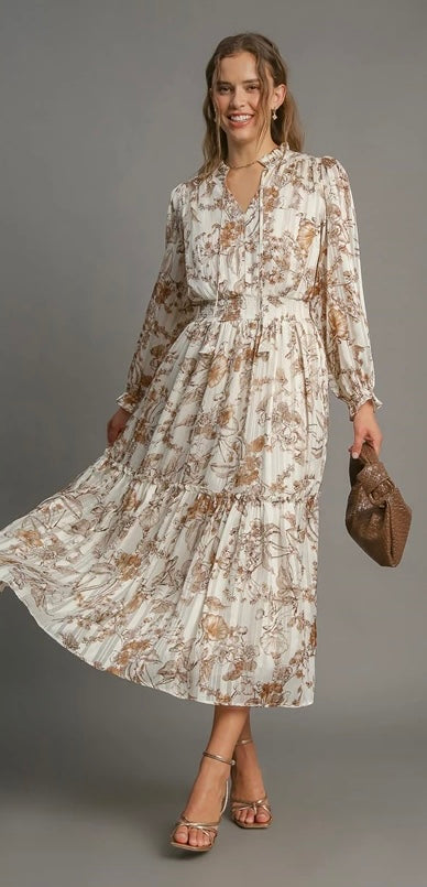 Beautiful in Florals Dress