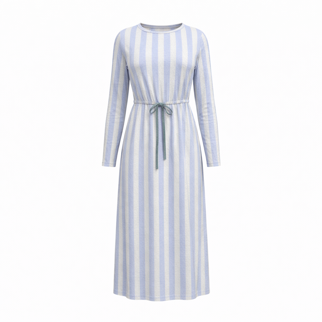Girls Drawstring Swim Dress