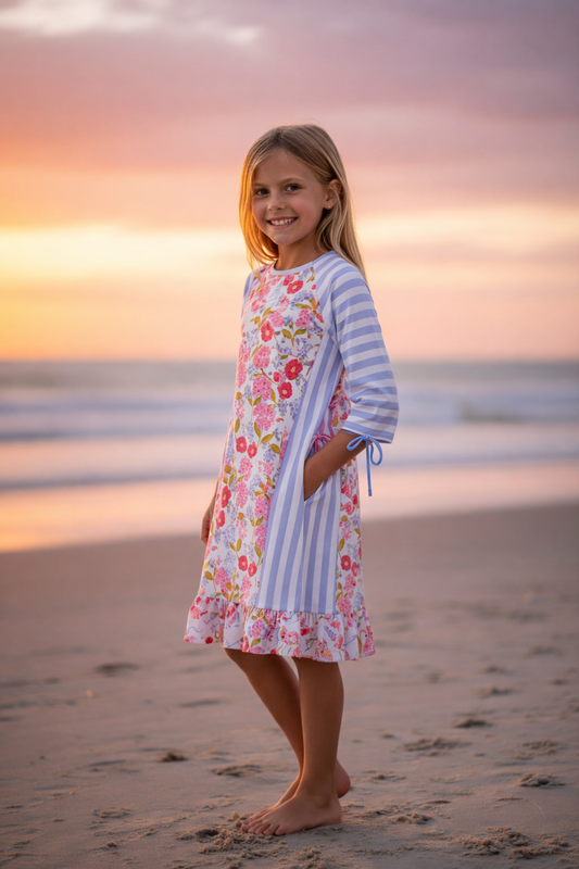Girls Luxe Swim Dress