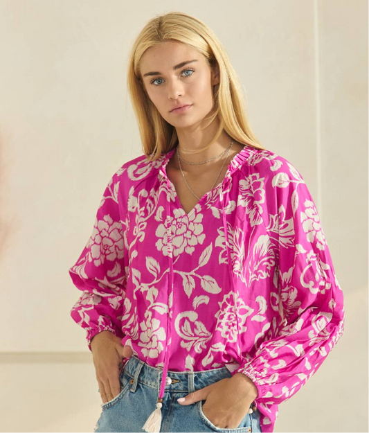 Eleonor Top Fuschia