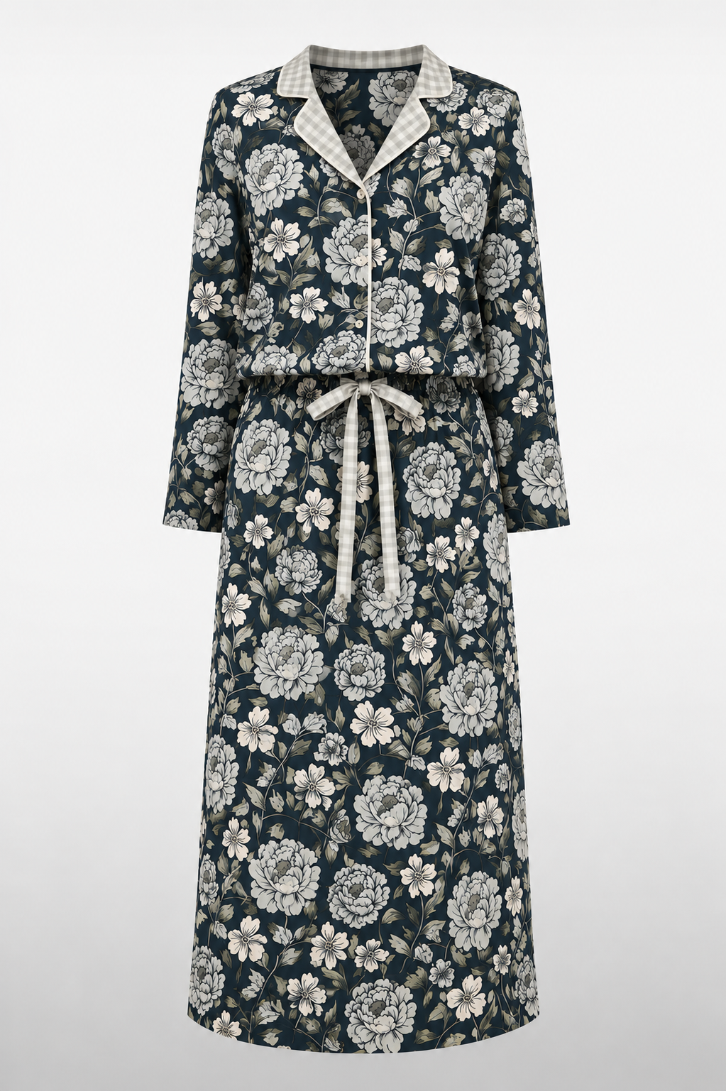 PREORDER Ladies Button Front Sleep Set 36in