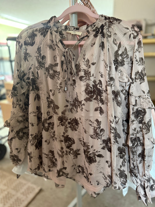 Cocoa Ruffles Top
