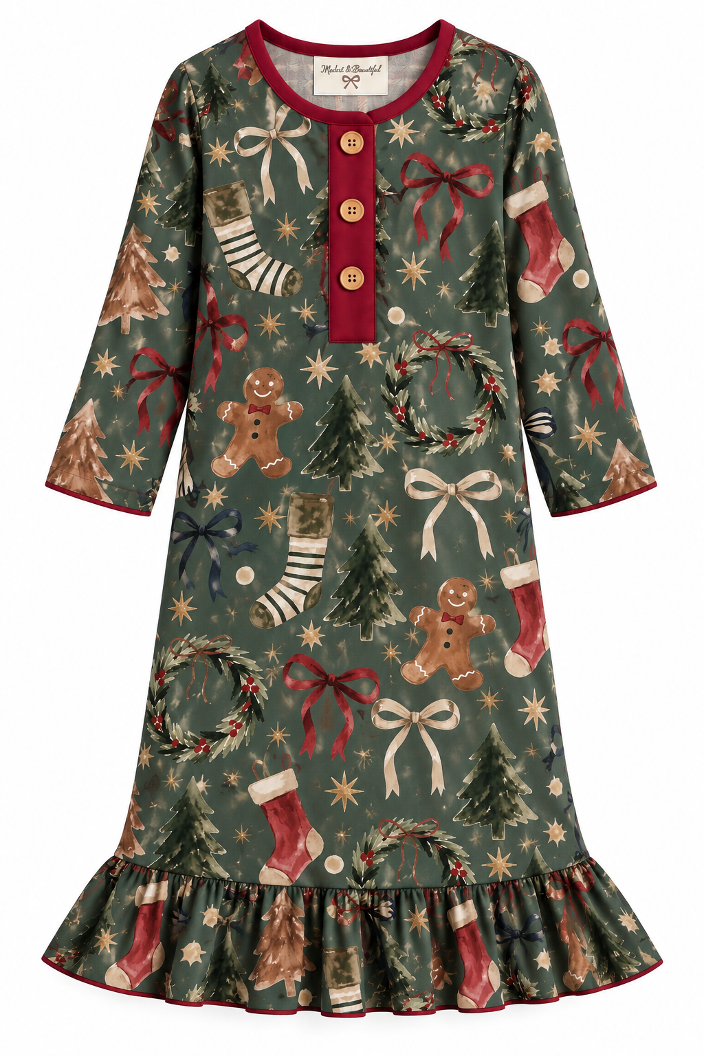 Preorder Christmas Nightgown