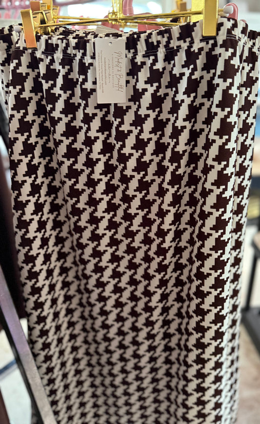 Brown/Ivory Skirt 36in