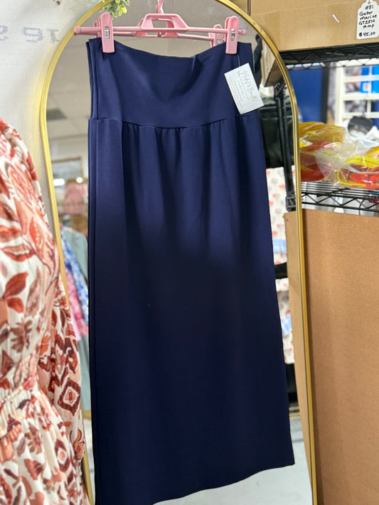 Maternity Straight Cut Knit Skirt