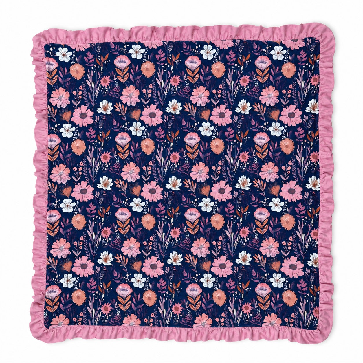 Bamboo Blanket with Ruffle