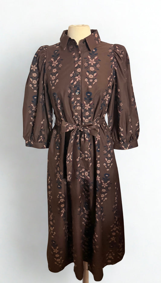 Chocolate Blooms Dress