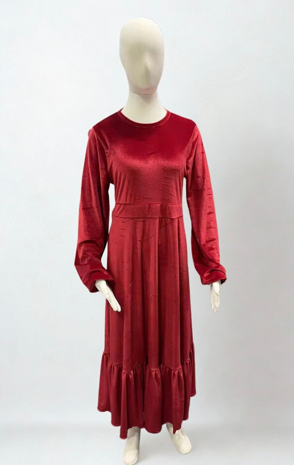 Velvet Radiance Dress