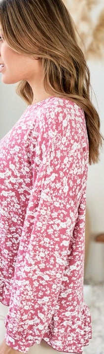 Comfy Florals Top