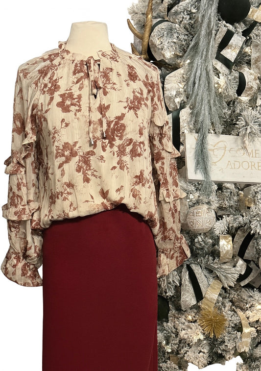 Christmas Bullet Knit Skirts - 36in