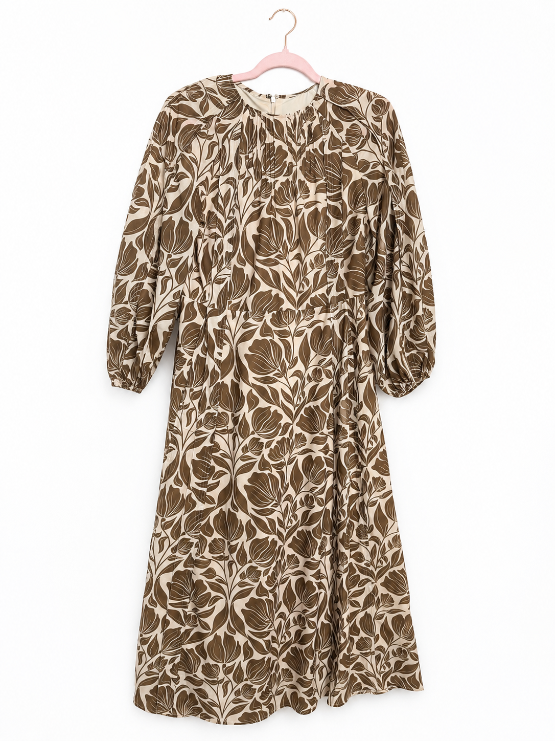 PREORDER Fall Pleated Perfection Dress - ETA 9/22