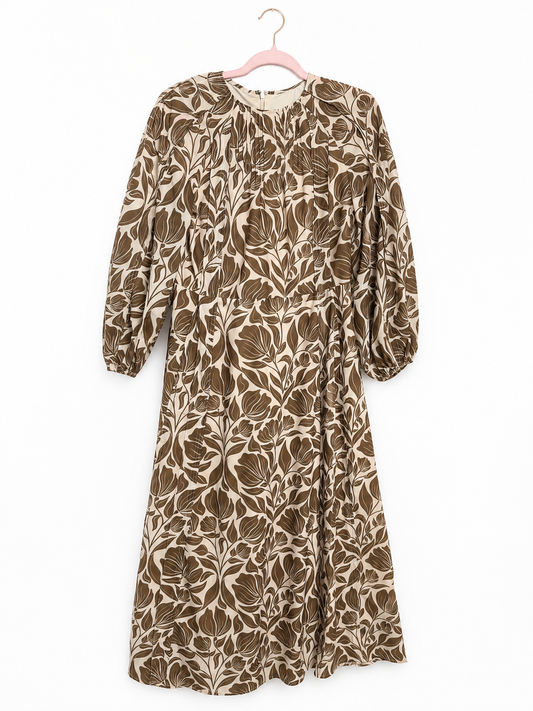 PREORDER Fall Pleated Perfection Dress - ETA 9/22