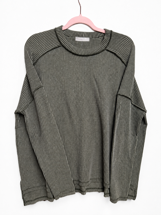 Willow Ribbed Top
