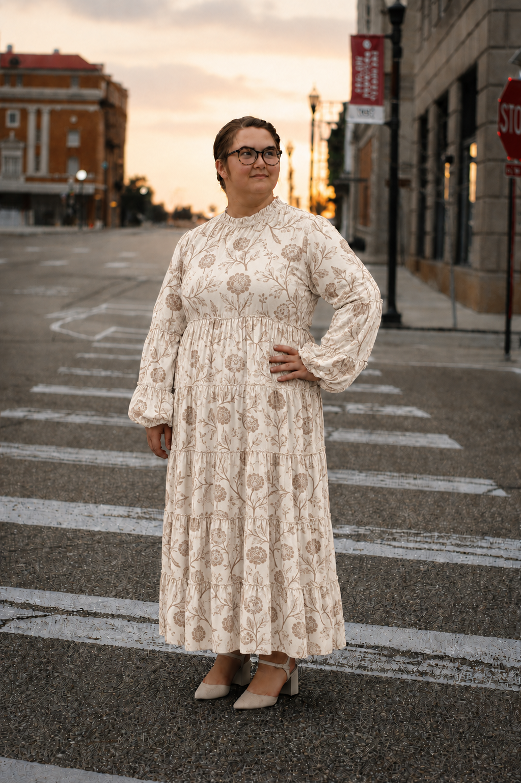 PREORDER Chiffon Designs Fall Dress