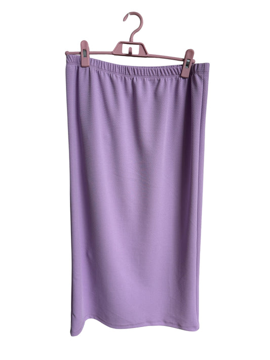 Lavendar Bullet Knit Skirt - 33in