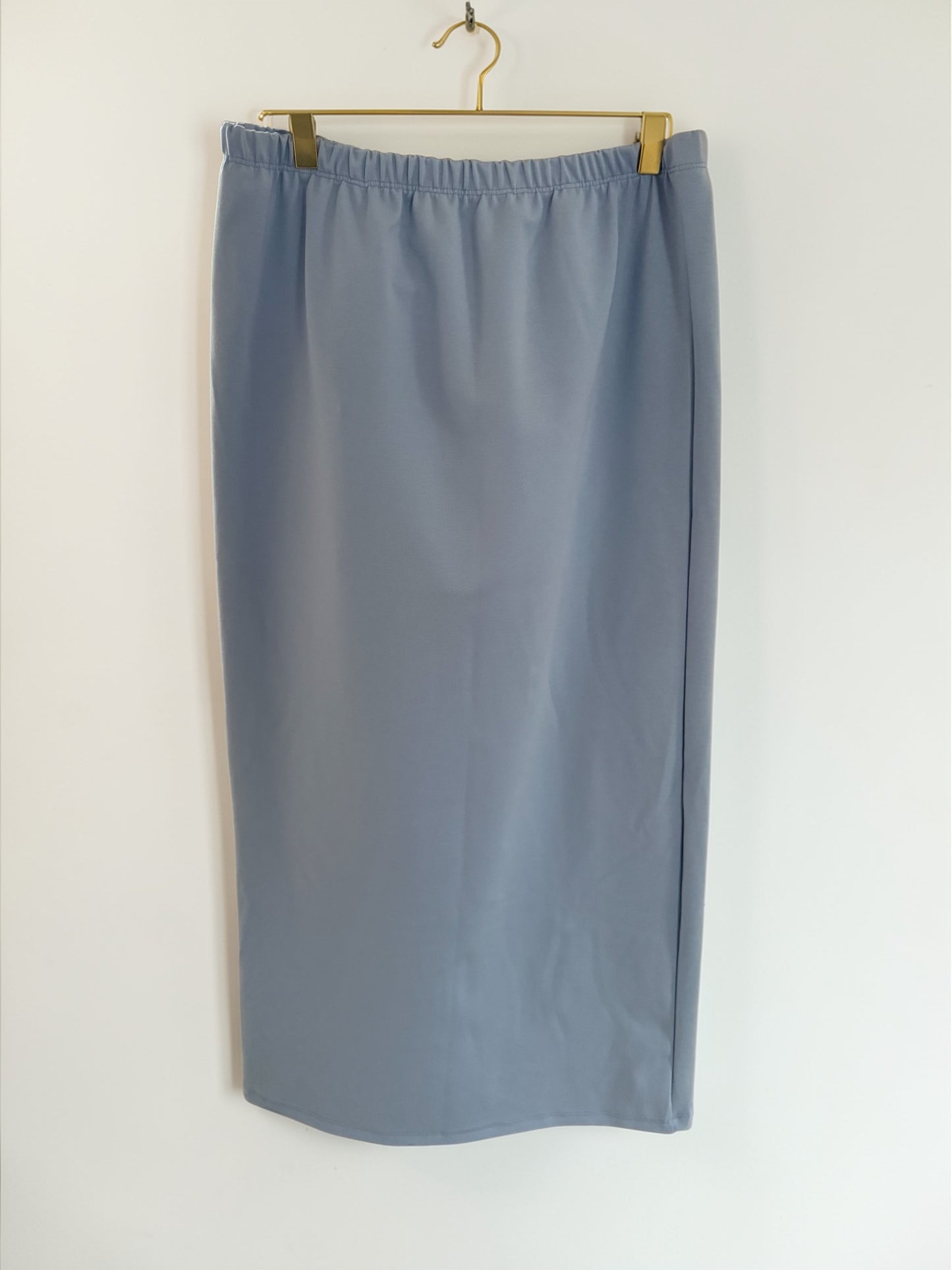 Summer Blue Ponte Skirt - 36in