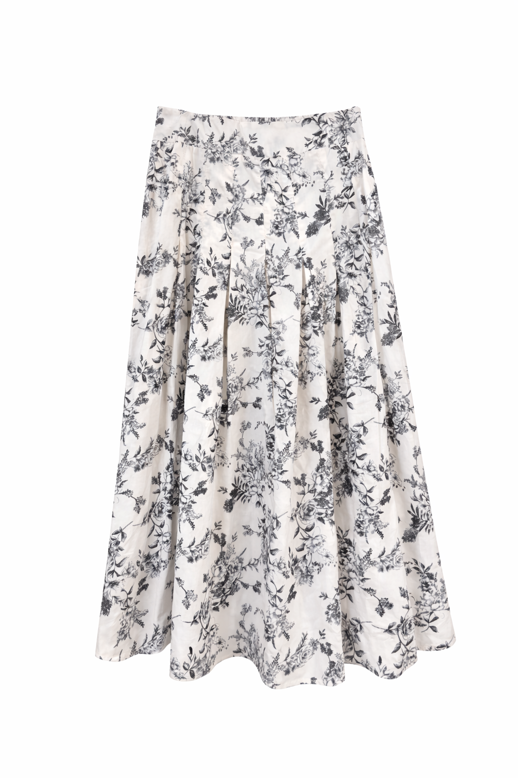 Shadowed Florals Skirt