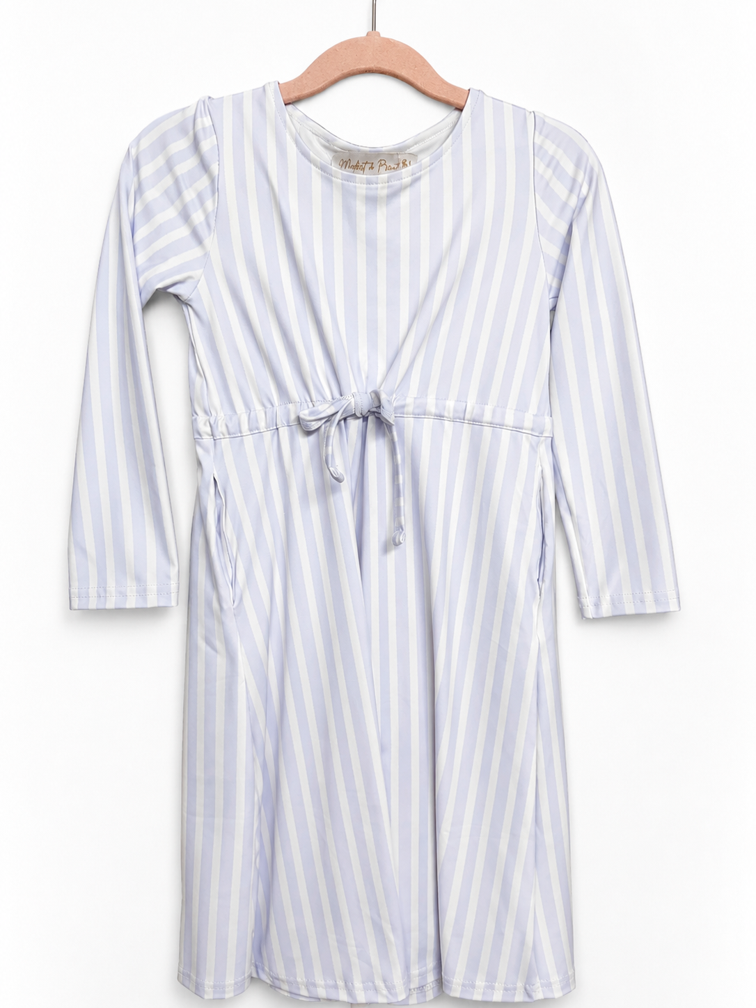 Girls Drawstring Swim Dress