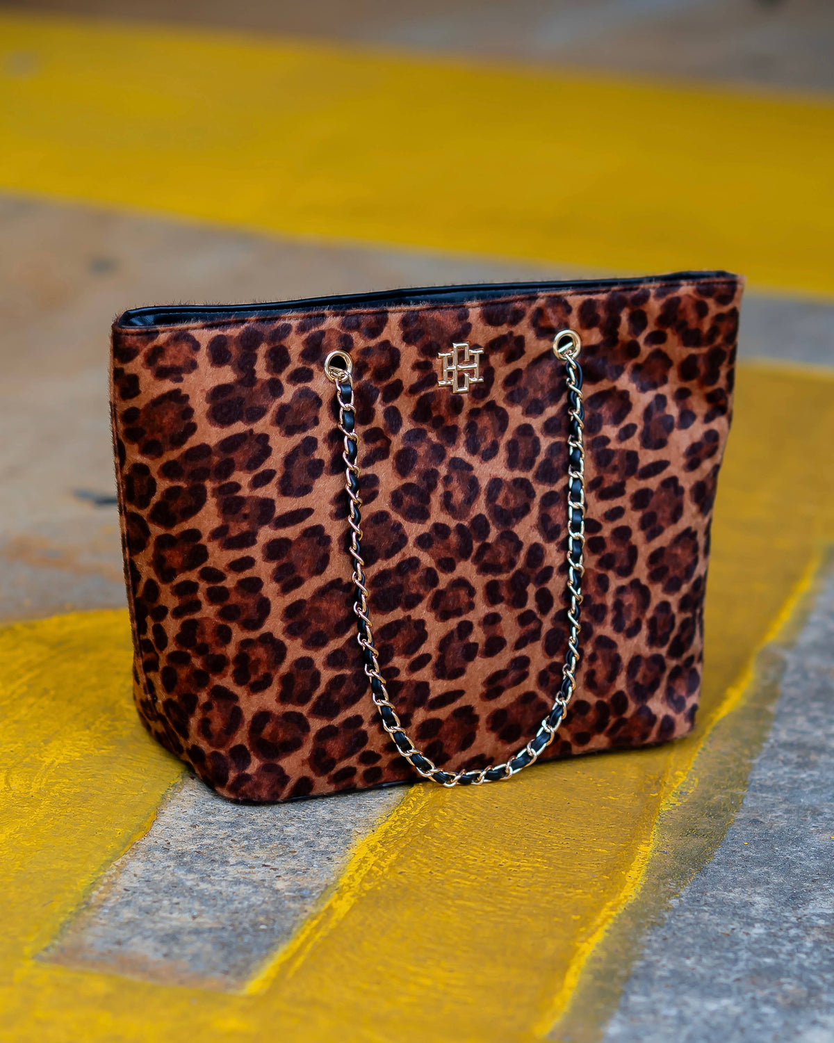 Quentin Quilted Tote Spotted Saddle